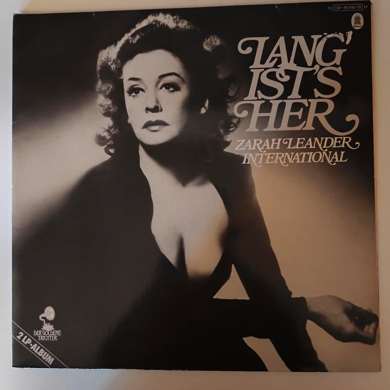 LP Zarah Leander   Lang Ist's Her - Zarah Leander International