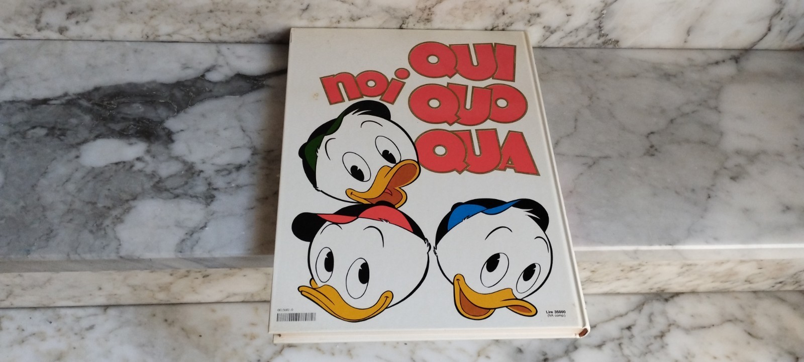 TOPOLINO CARTONATO NOI QUI QUO QUA A COLORI CON CONTROCOPERTINA