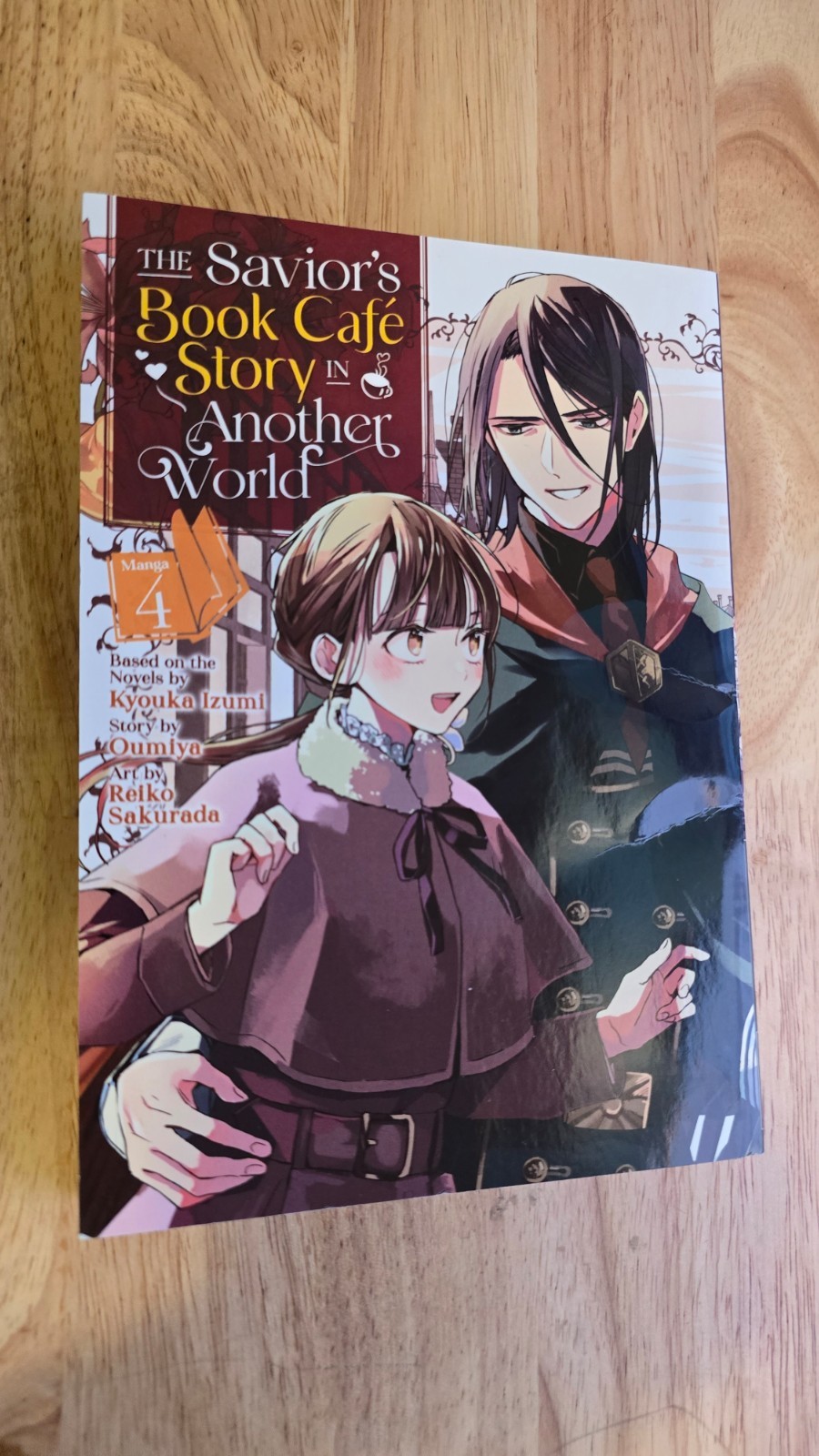 Il Libro del Salvatore Cafe Story in Another World Volume 4 Manga Inglese