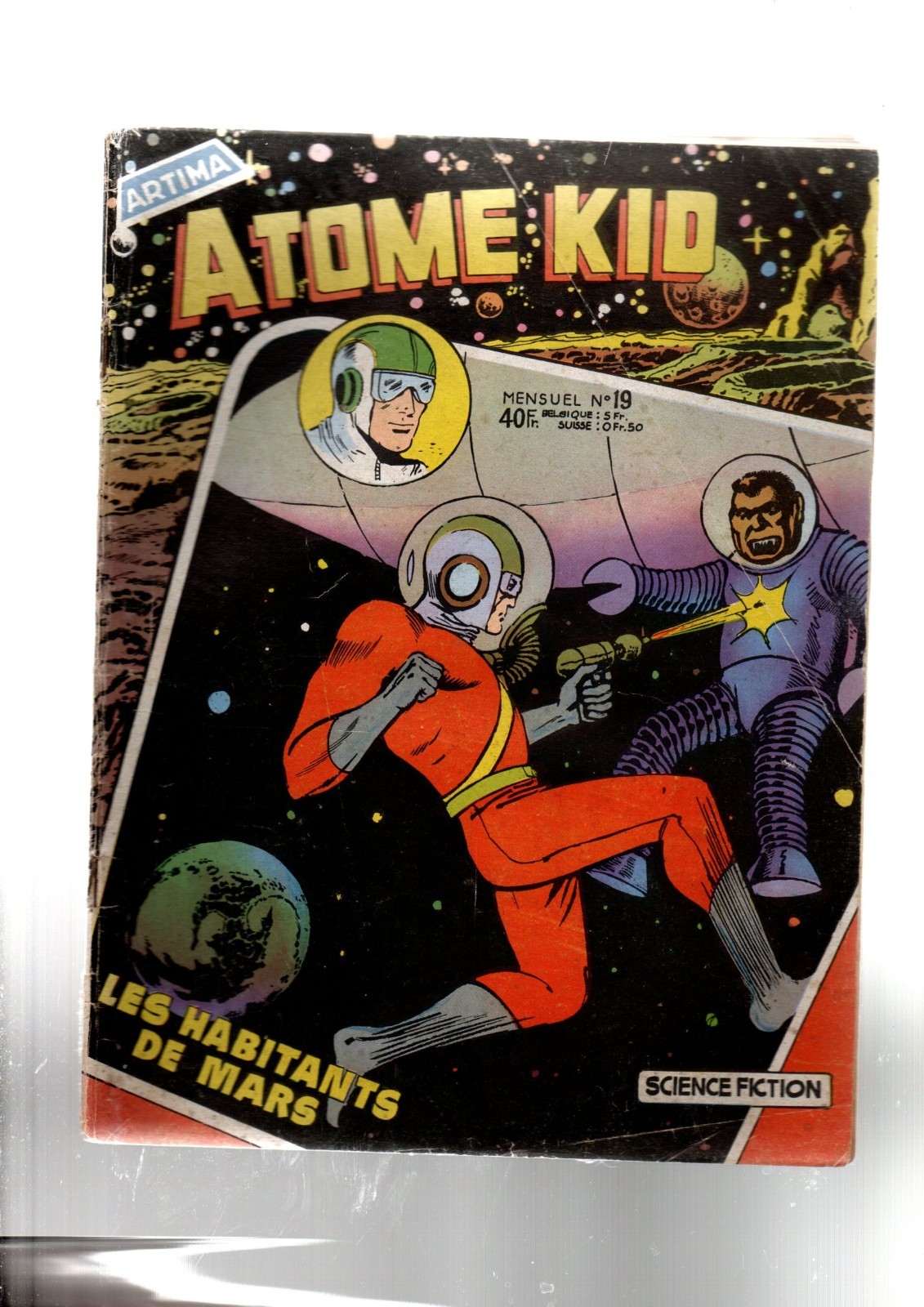 ATOME KID n°19. Editions ARTIMA 1958. Récit complet en bel état