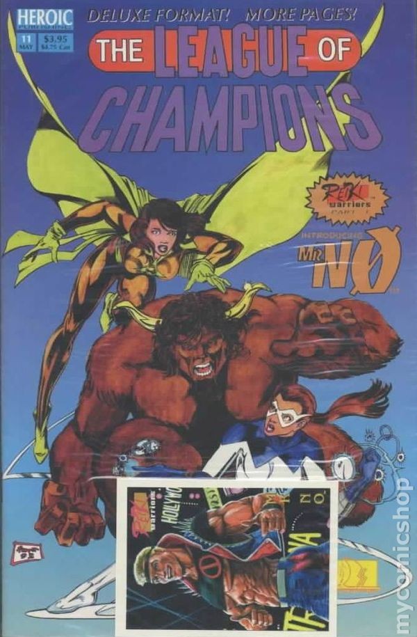 Lega dei Campioni #11 VF- 7.5 1992 Immagine Stock