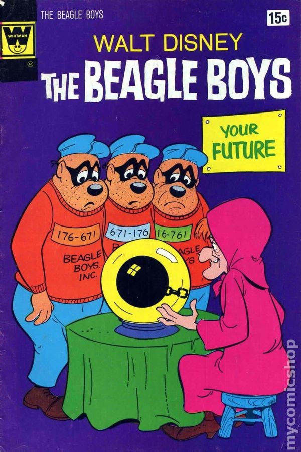 Beagle Boys #16 VG 4.0 1973 Whitman Stock Image Low Grade
