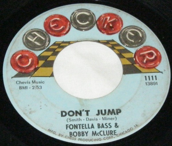 Fontella Bass & Bobby McClure - Don't Jump / You'll Miss Me (When I'm Gone) (7")