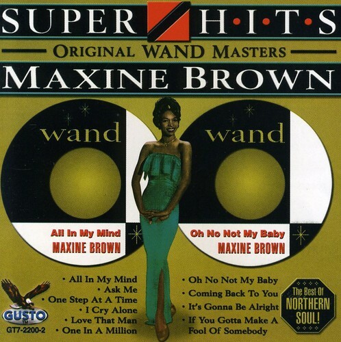 MAXINE BROWN - Super Hits - Original Wand Masters DOO-WOP CD NEW/SEALED