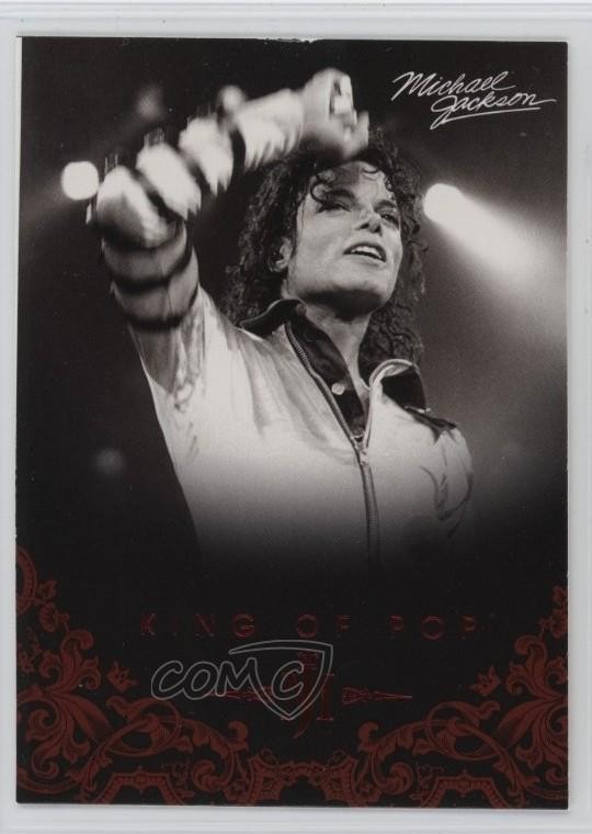 2011 Panini Michael Jackson King of Pop Michael Jackson #1 qp4