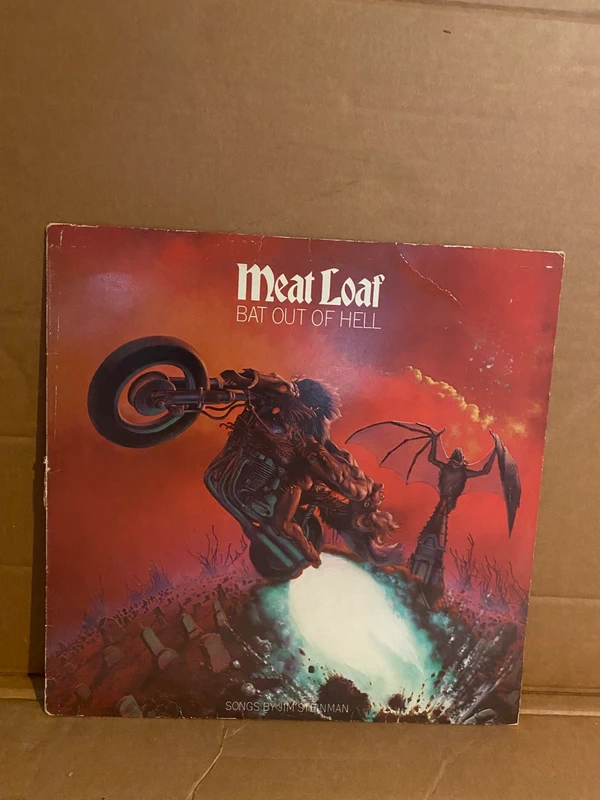 Meat loaf bat out of hell vinyl LP