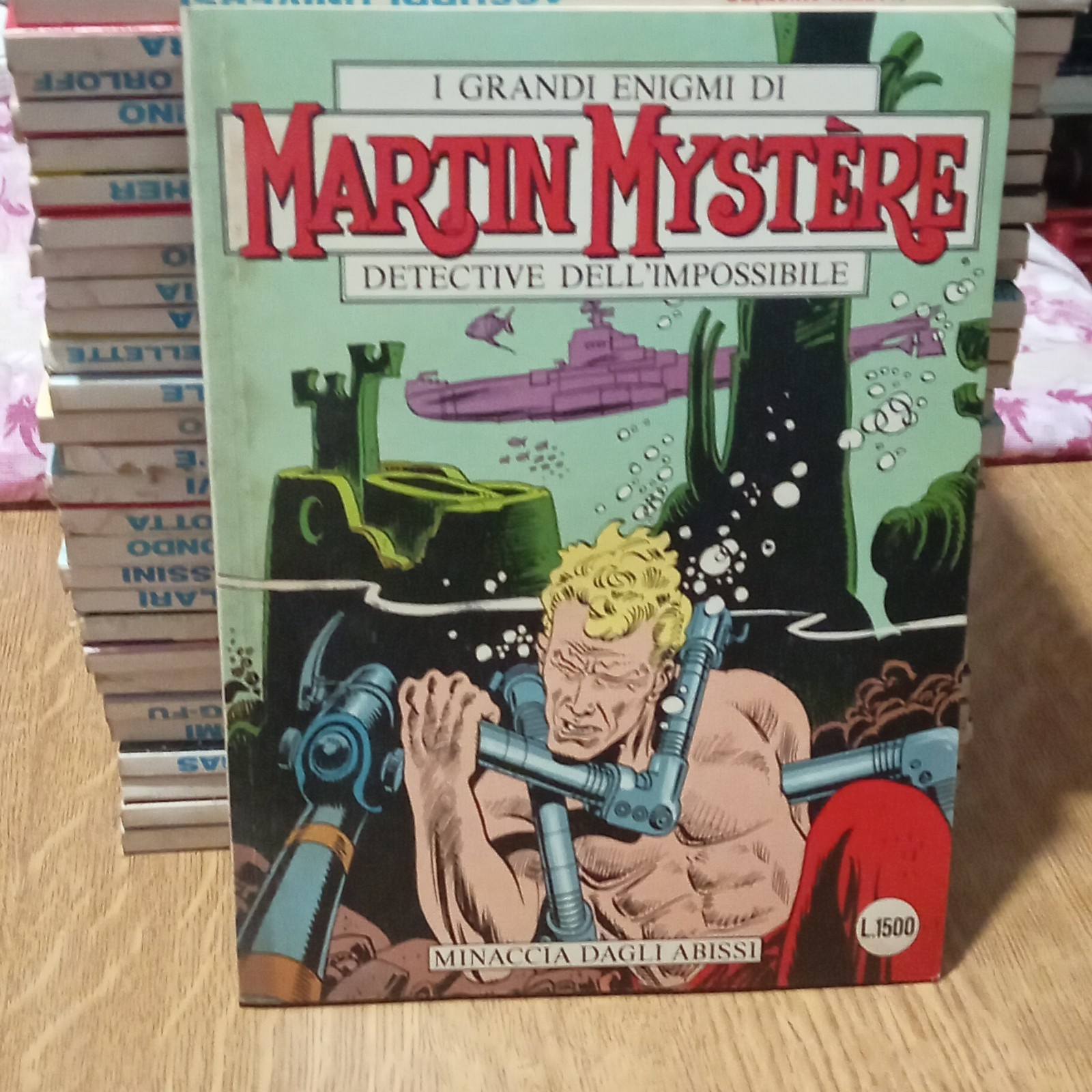 DAIM PRESS Martin Mystère I Grandi Enigmi Minaccia dagli abissi 1988
