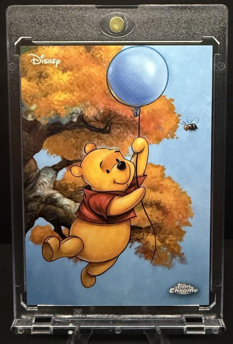 2026 Topps Chrome Disney Winnie The Pooh 100 anni arte originale AD-1 SSP