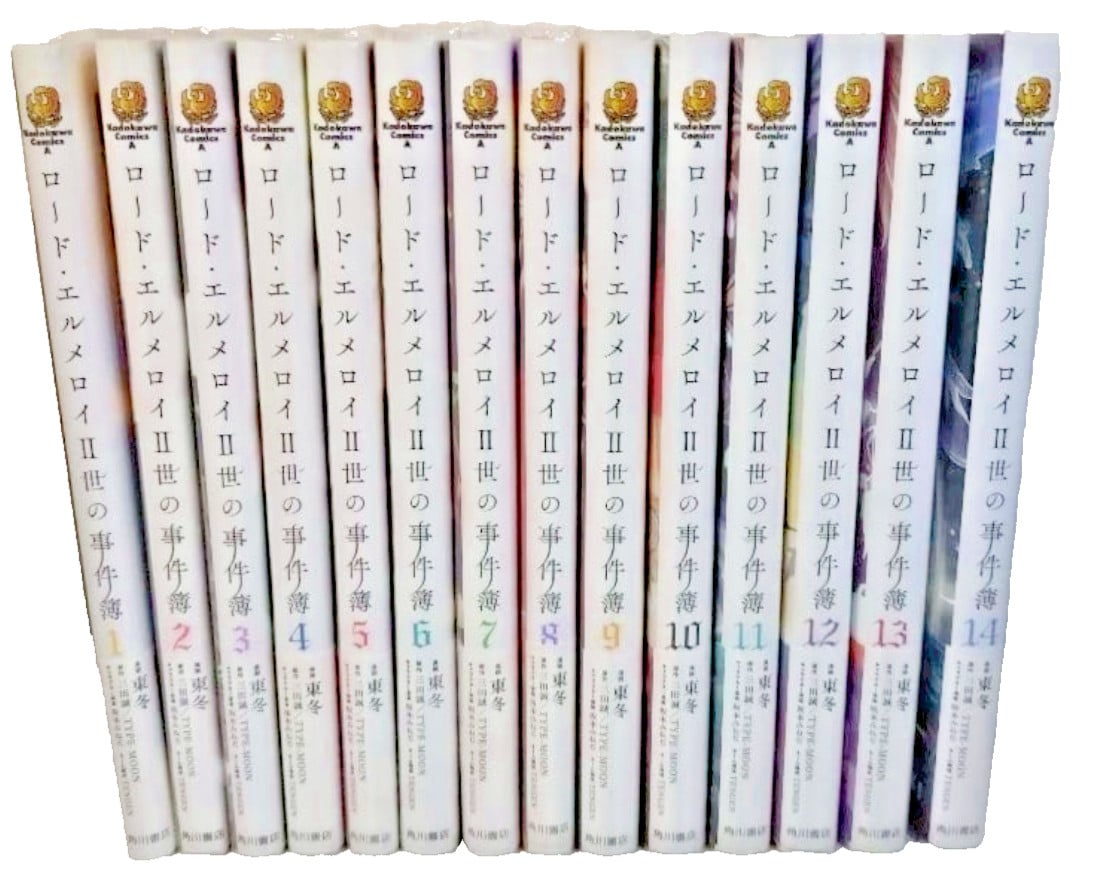 The Case Files of Lord El-Melloi II Vol.1-14 Ultimo Set Manga Giapponese Fumetti