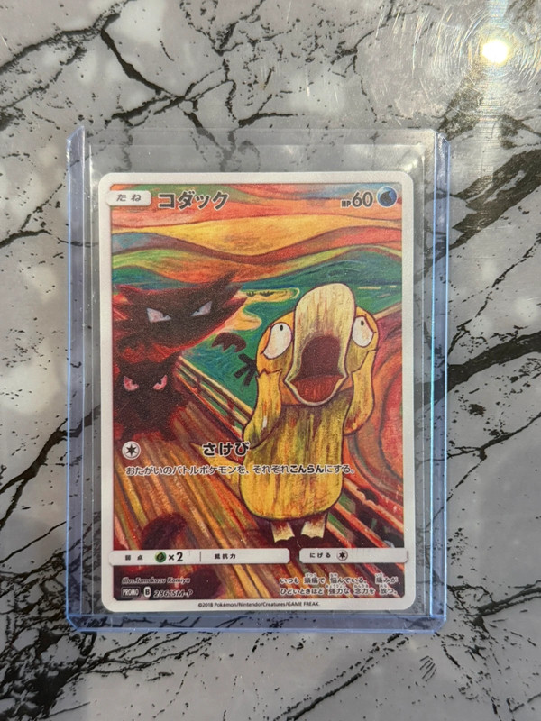 Carta Pokémon Psyduck Munch 286/SM-P Promo Giapponese 2018 – L’Urlo