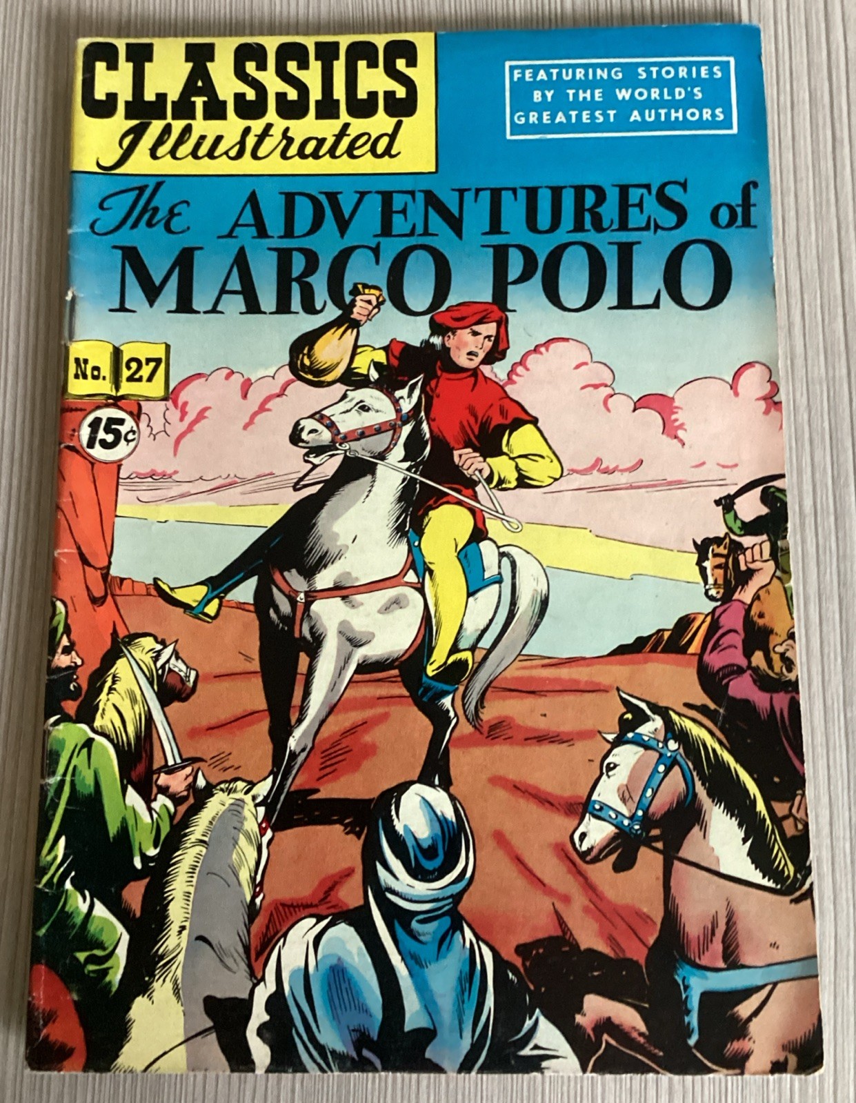 1946 Classici Avventure Illustrate di Marco Polo #27 Fumetto 15 Centesimi