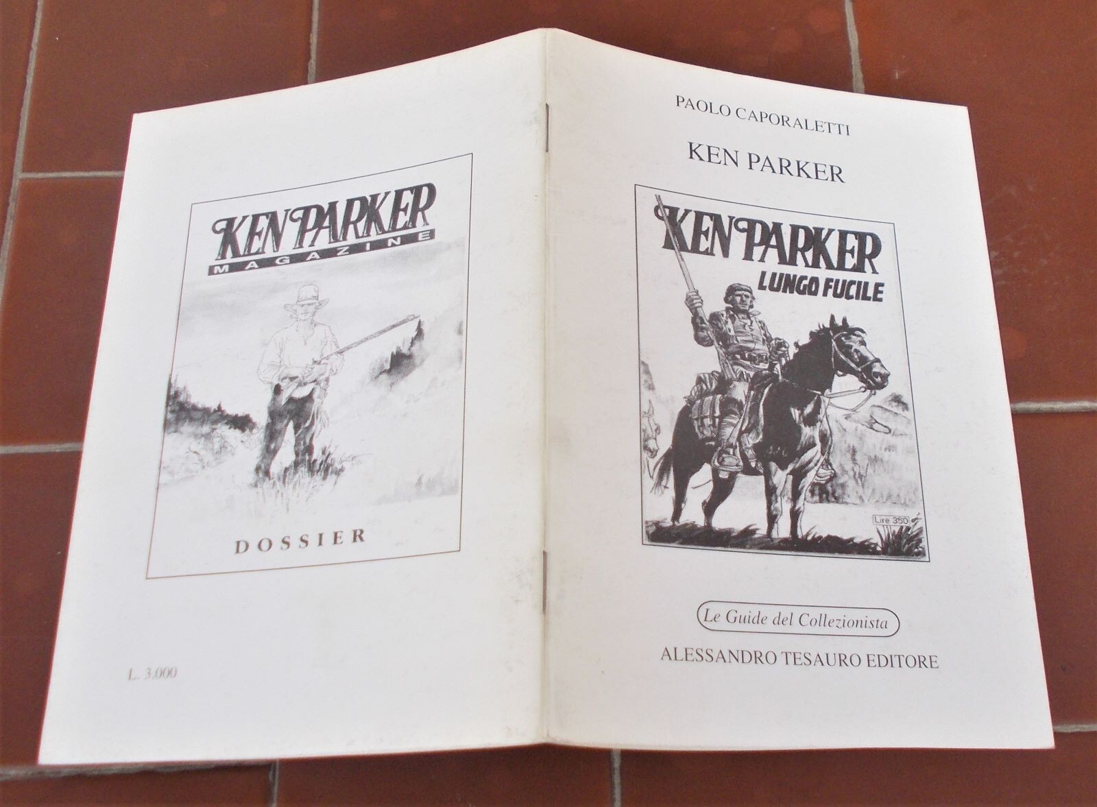Paolo Caporaletti KEN PARKER Le guide del Collezionista - Tesauro 1995