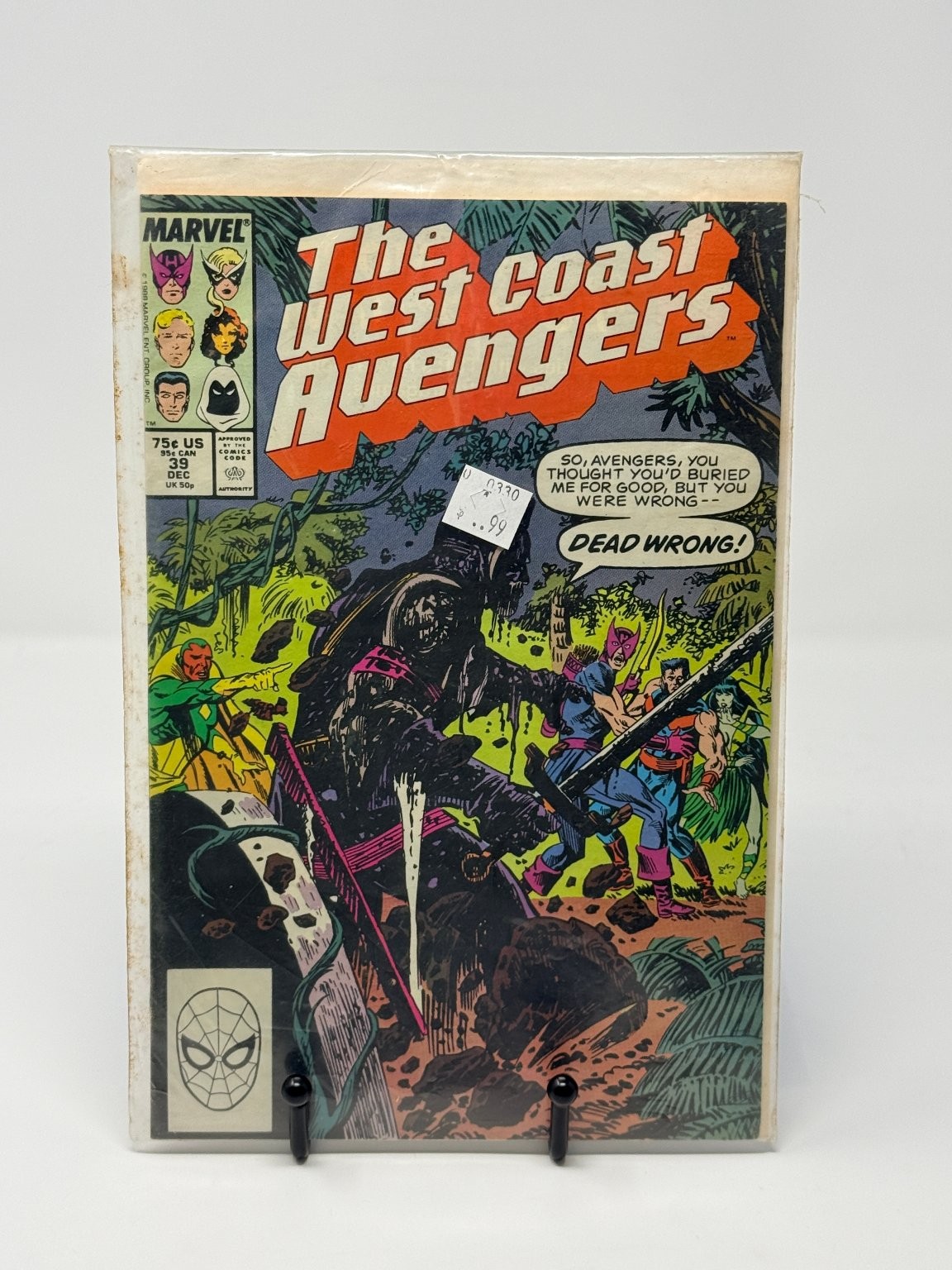 The West Coast Avengers #39 Steve Englehart Al Milgrom Marvel 1988