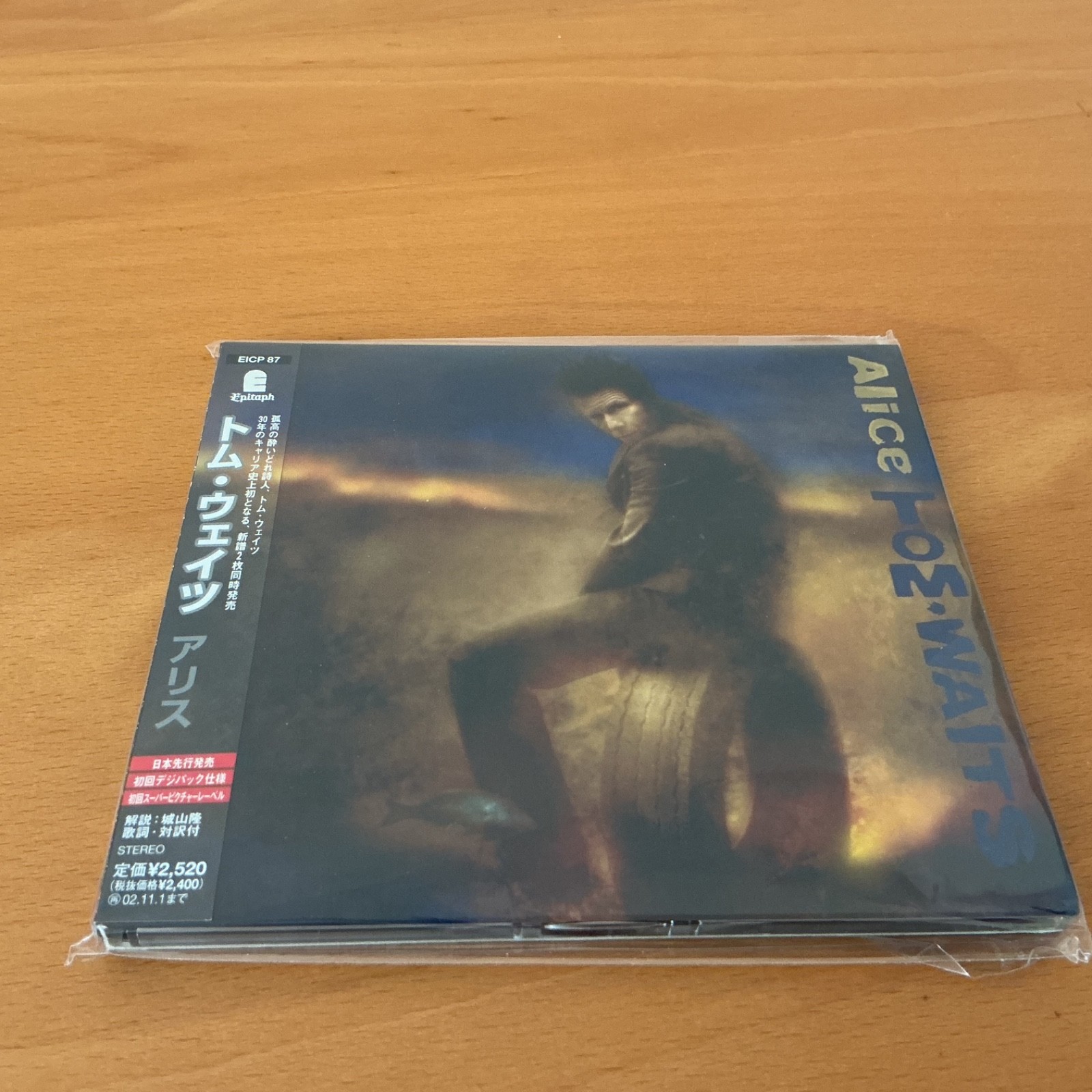 TOM WAITS ALICE JAPAN CD OBI EICP-87 DIGIPAK
