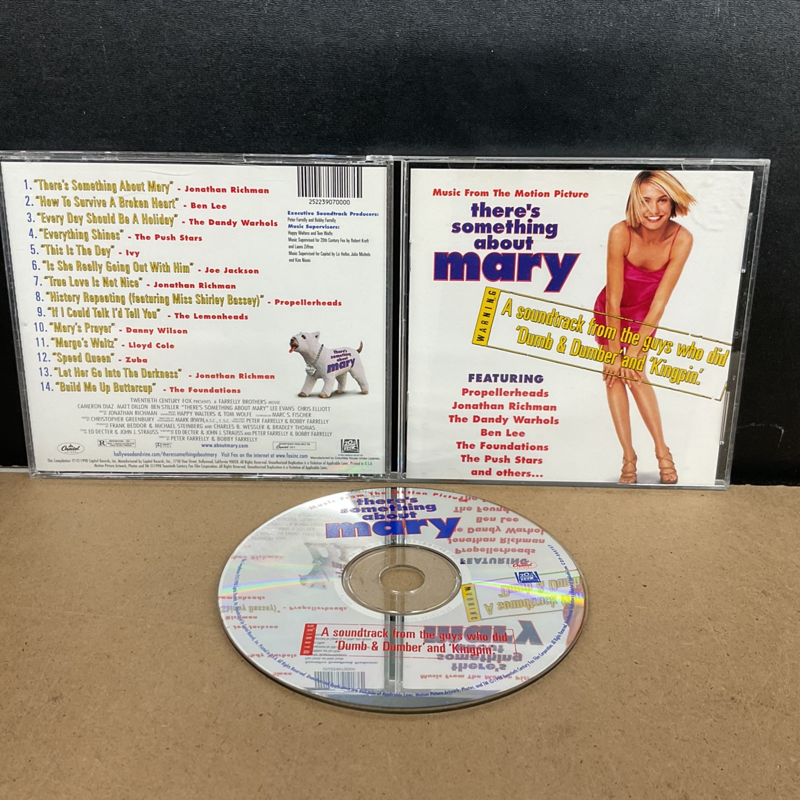 There's Something About Mary by Original Soundtrack (CD, Jul-1998, Capitol)