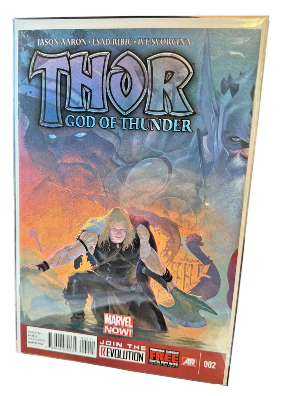 Thor God of Thunder #2 Marvel Jason Aaron Esad Ribic Modern Age NM First Gorr