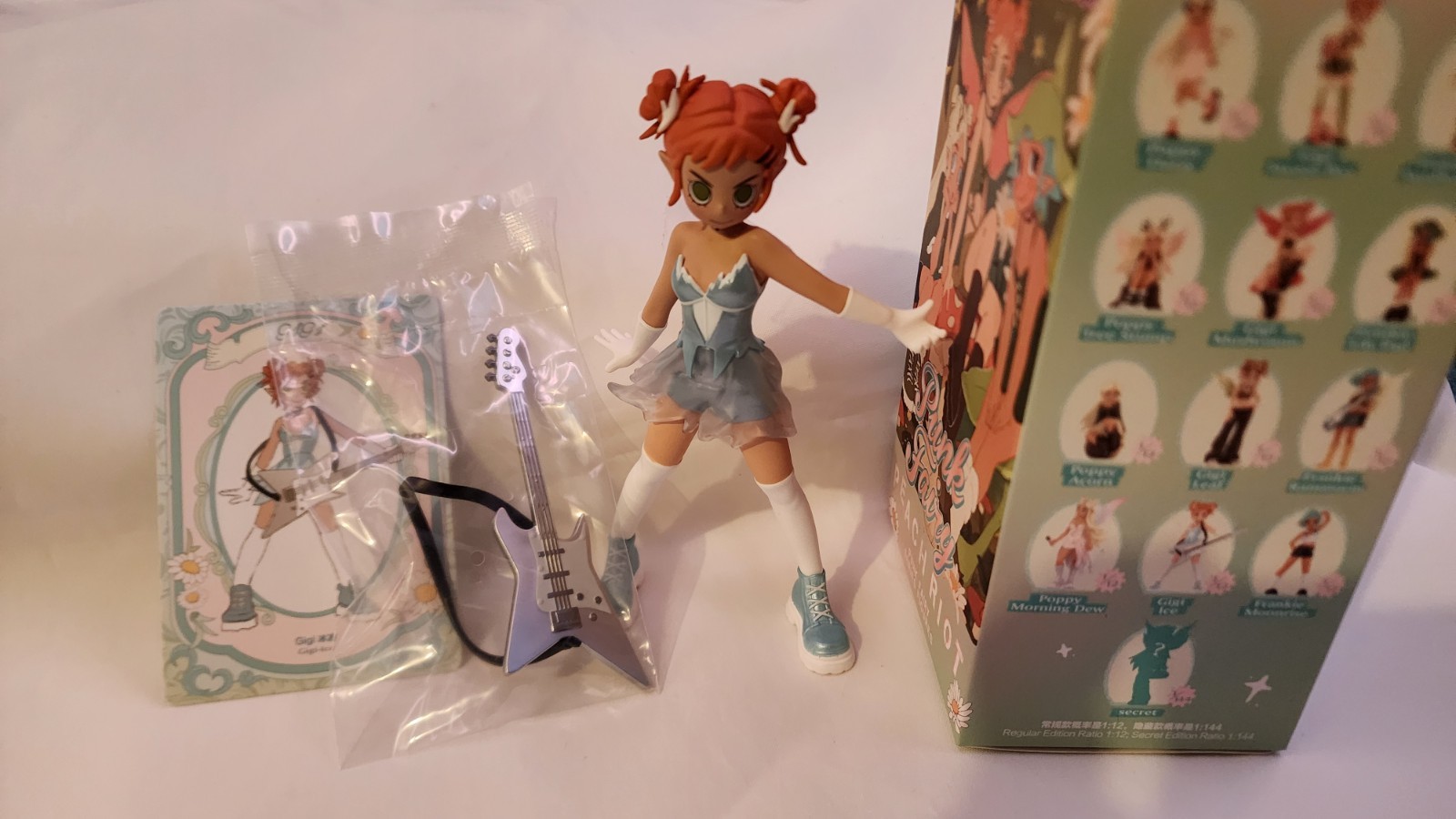 POP MART x Peach Riot Punk Fairy Series Figure Dolls Toy - Gigi