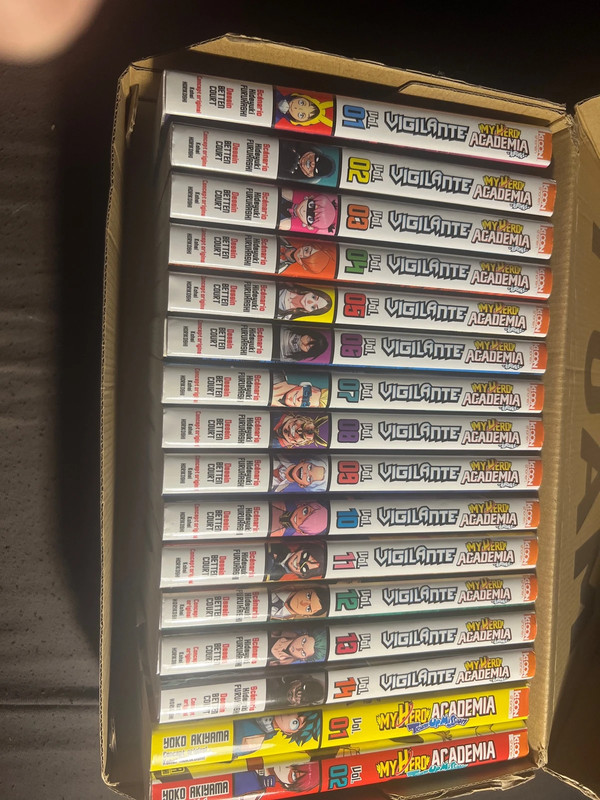 Manga My hero academia vigilante