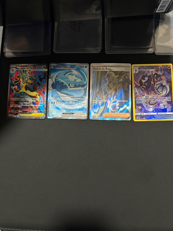Lot de 4 cartes