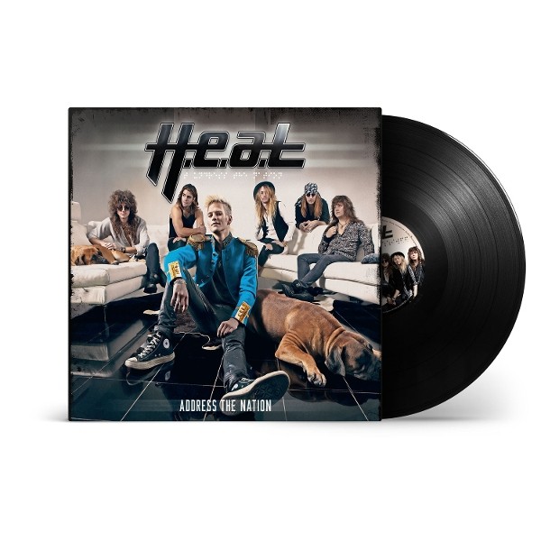 H.E.A.T - ADDRESS THE NATION VINYL LP NEU