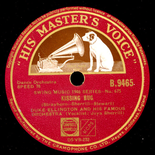 DUKE ELLINGTON & ORCH. Kissing Bug/ Everything but.. 78rpm Schellackplatte X3884