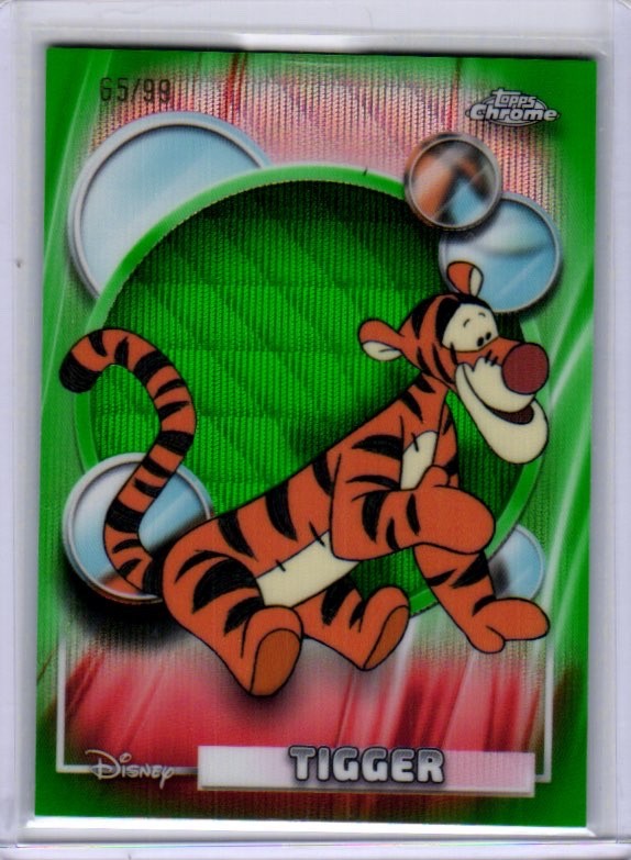 2026 Topps Disney - Tigger #101 Green /99