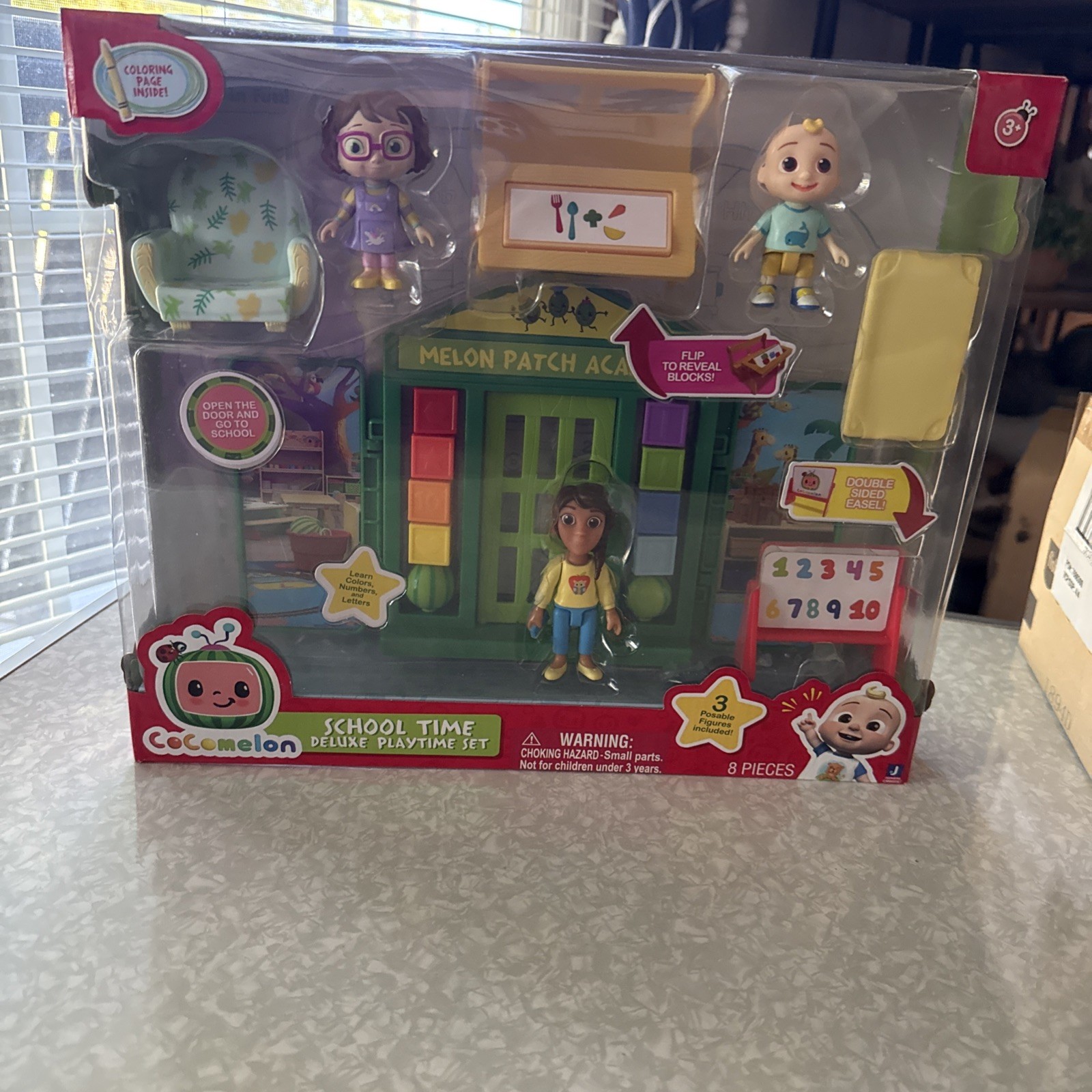 CoComelon School Time Deluxe Playtime Set Minor Box Damage