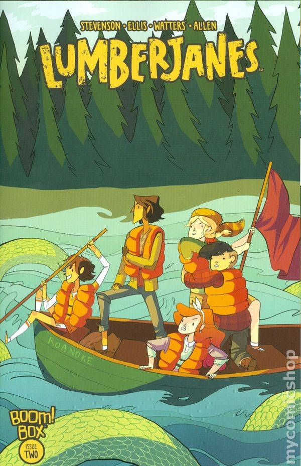 Lumberjanes #2A Stevenson VF+ 8.5 2014 Stock Image