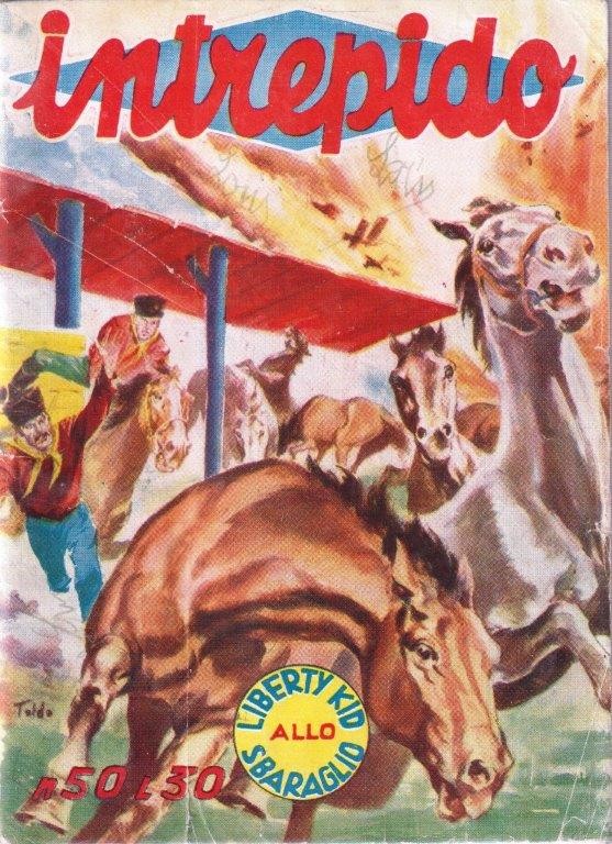 Intrepido n.50 libretto - Universo - 1a ed. 1952 - L26b
