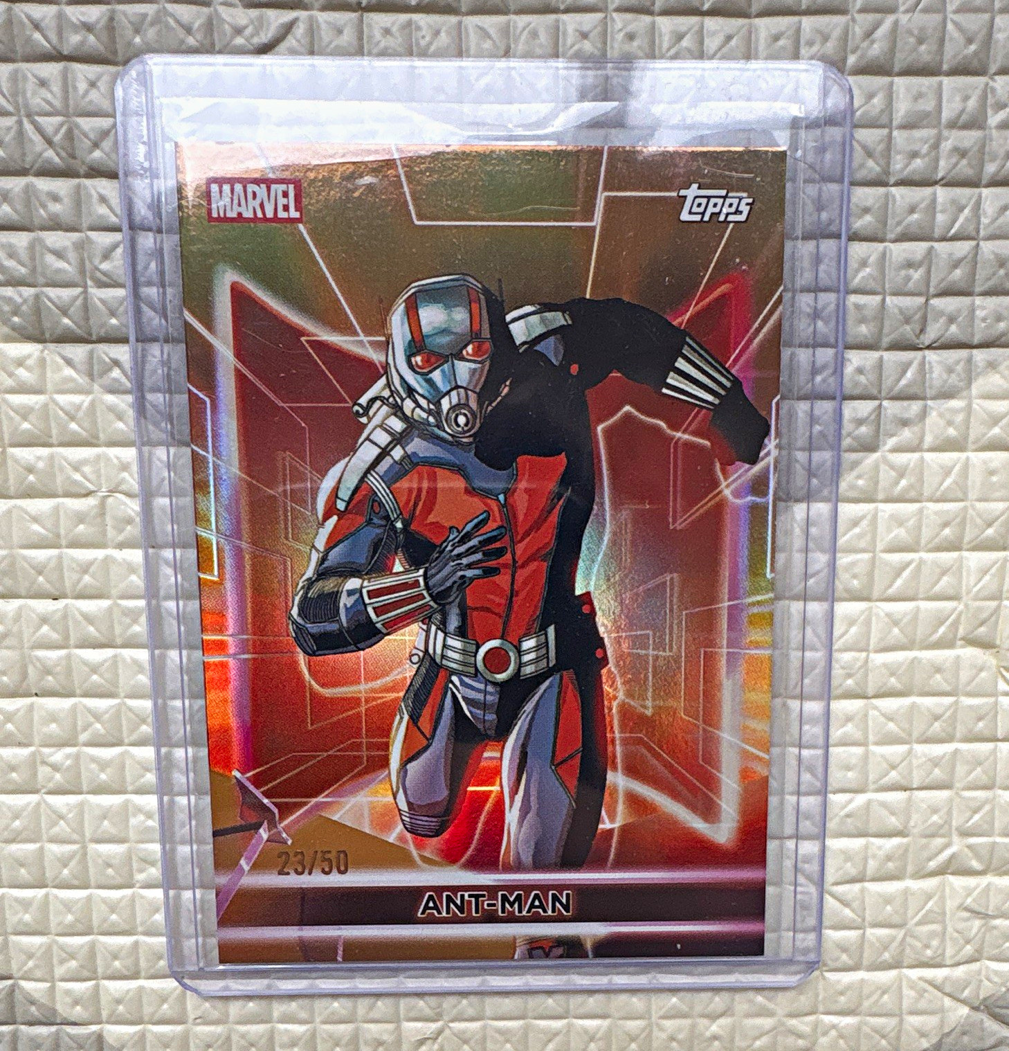 Topps Marvel Neon Ant-Man #21 Numbered 23/50 