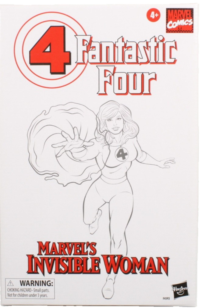 DONNA INVISIBILE Retro Hasbro Pulse Esclusiva MARVEL LEGENDS Fantastici Quattro