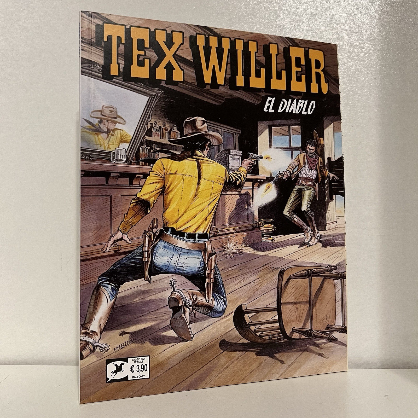 TEX WILLER 67 EL DIABLO FUMETTI SBE BONELLI MAGGIO 2024 GIOVANE