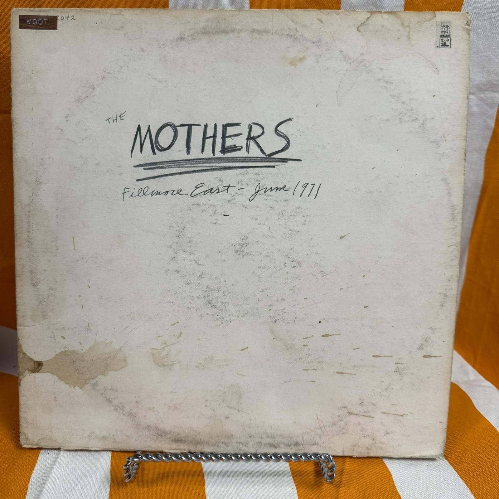 The Mothers Fillmore East June 1971 Vinyl Record Frank Zappa MS 2042 Free Ship