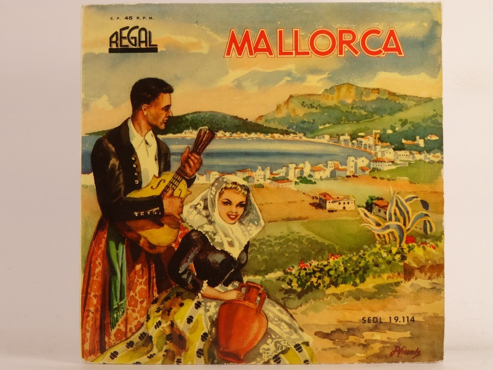 GASPER NADAL MALLORCA (93) 4 Track 7" Single including Picture Sleeve REGAL