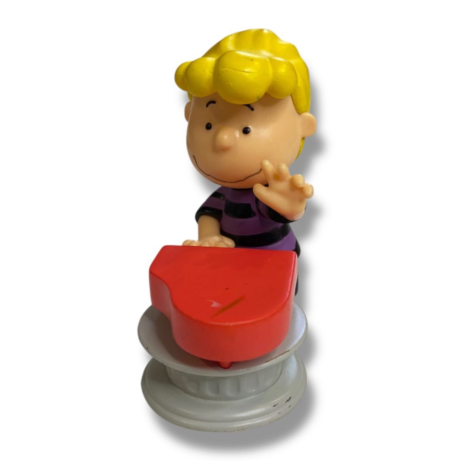 Statuina Schroeder Piano Peanuts Gang Figure Cake Topper 3"