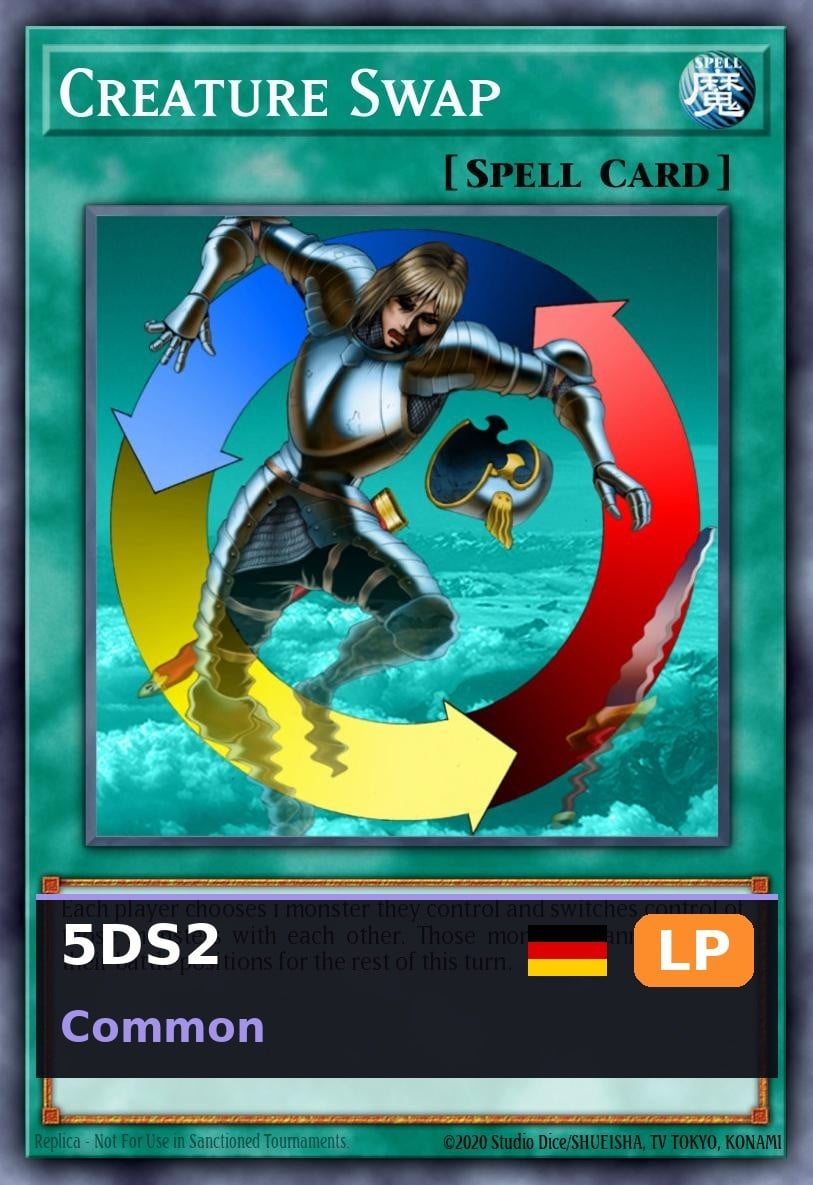 Scambio di creature 5DS2-027 LP ITA Yu-Gi-Oh