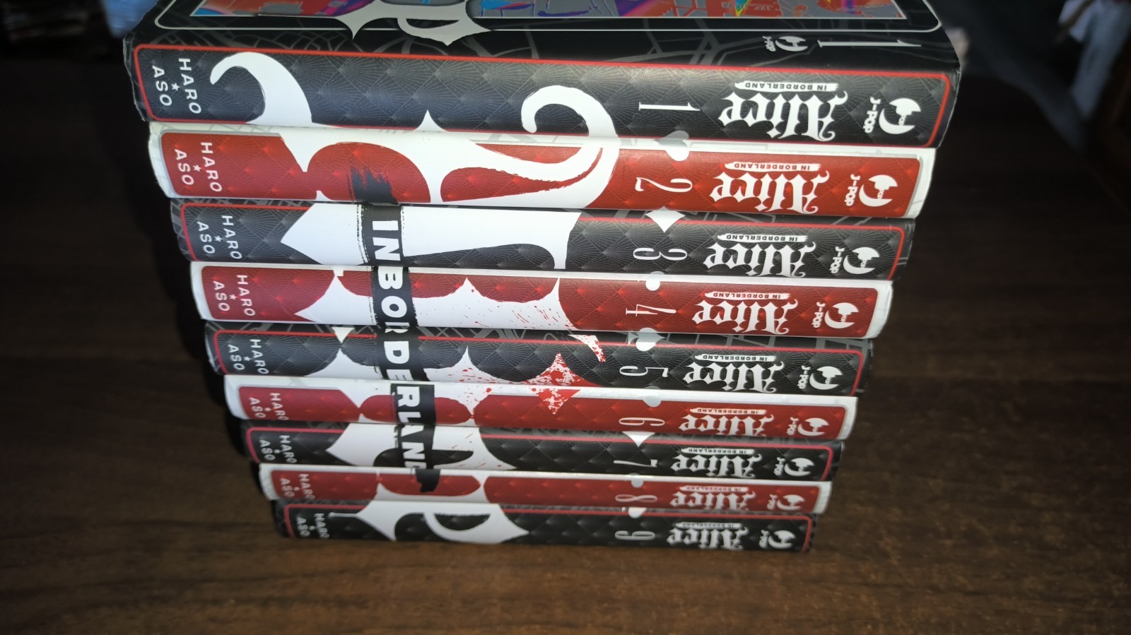 ALICE IN BORDERLAND SERIE COMPLETA 1/9 J-POP MANGA HATO ASO