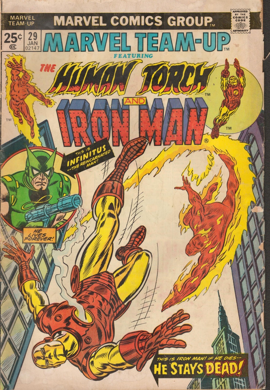 54550: MARVEL MARVEL TEAM-UP #29 G Grade