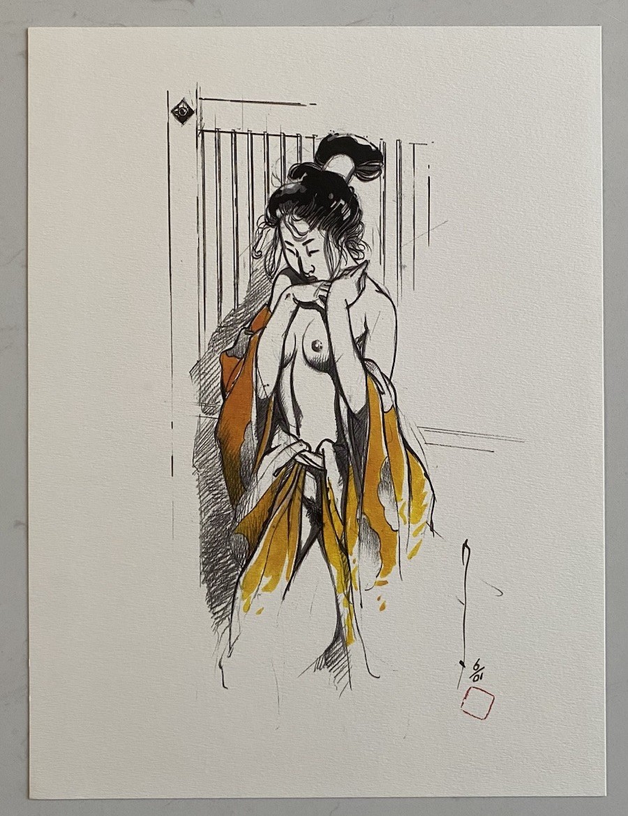 Illustration Ex Libris Sexy 475 Ex Michetz.