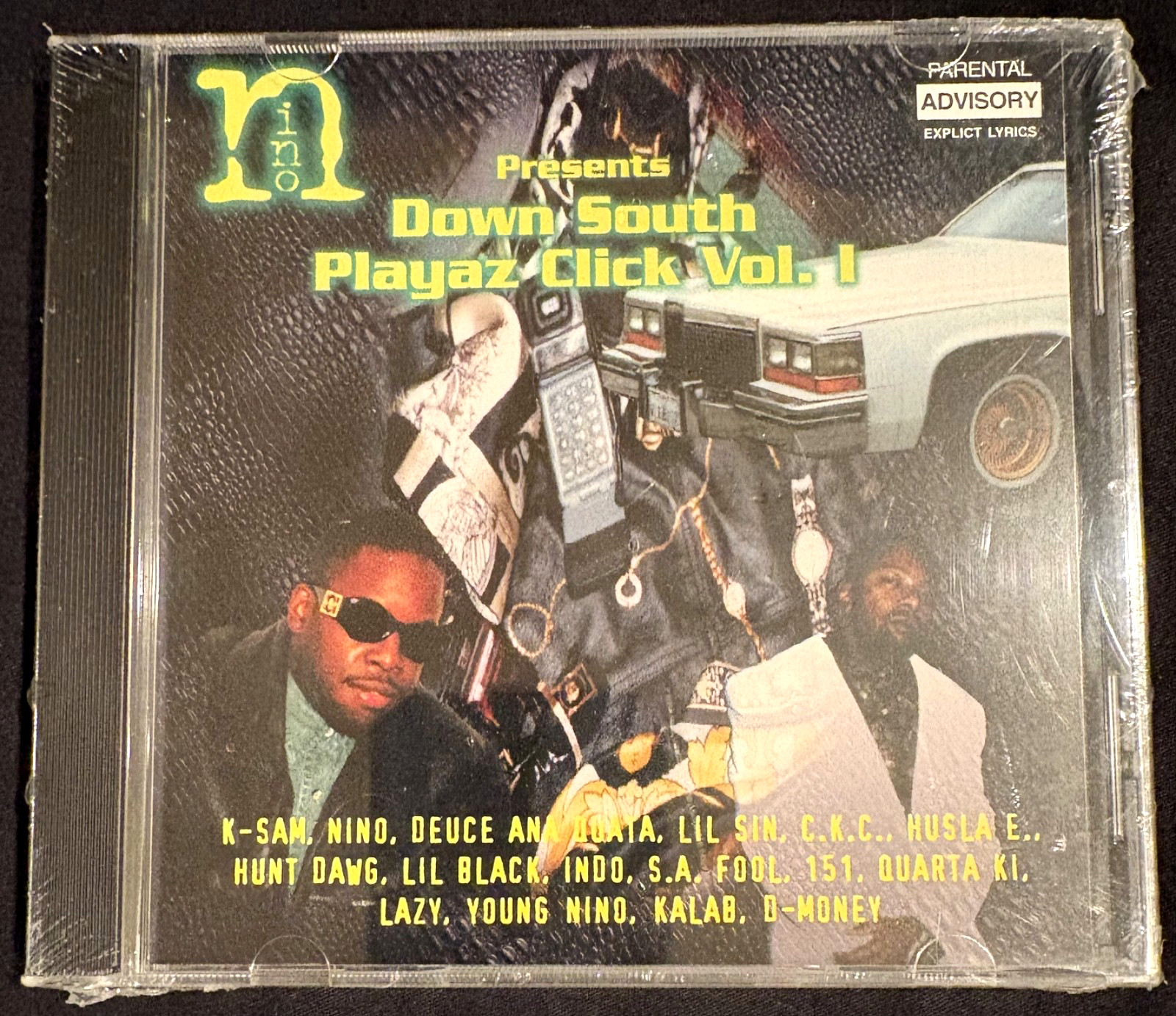 SEALED  --- Nino - Down South Playaz Click Vol 1 --- TX Gangsta/G-Funk/Rap