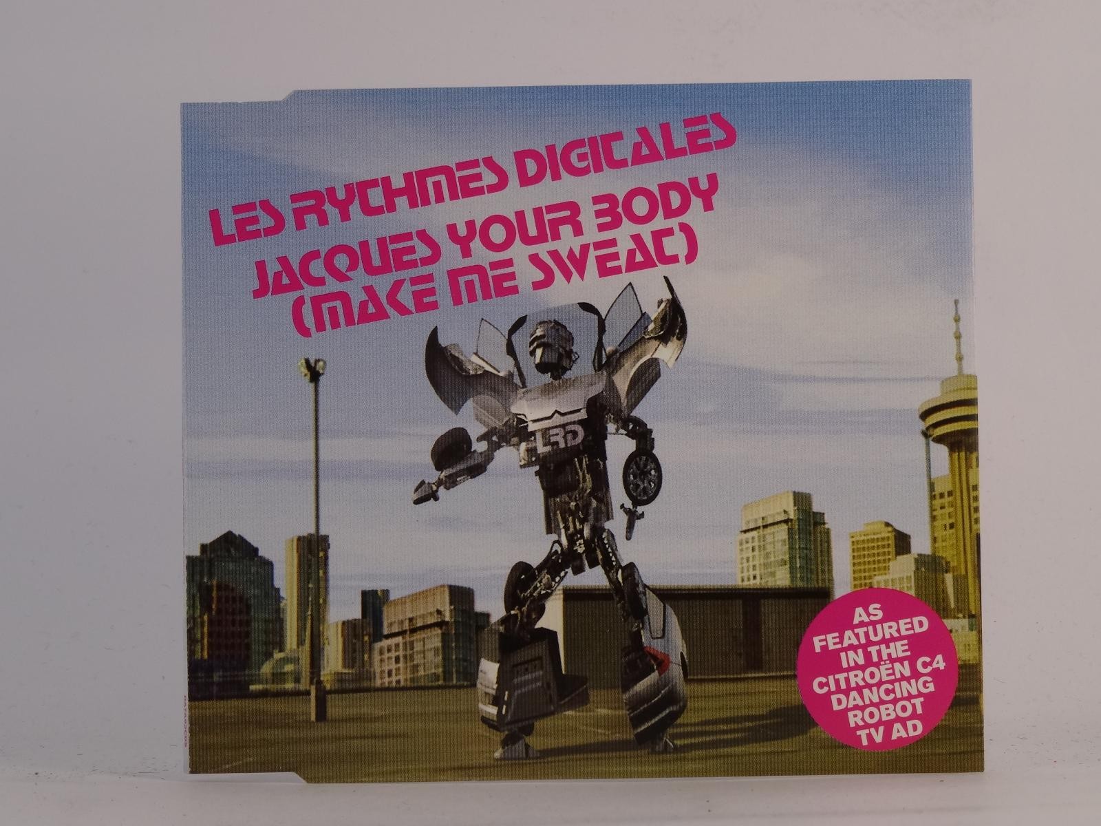 LES RYTHMES DIGITALES JACQUES YOUR BODY (J48) 6 Track CD Single including Pictur