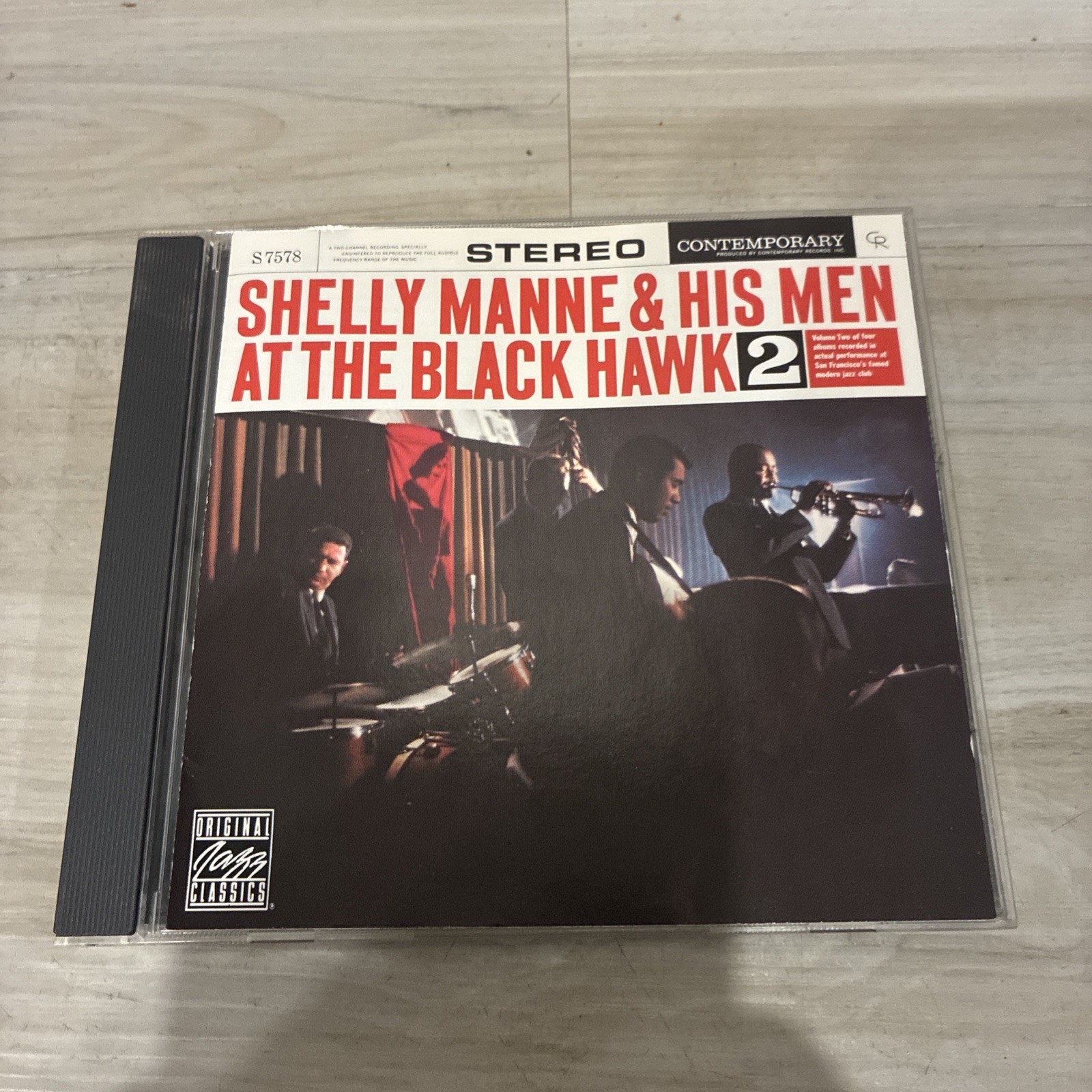 CD  Shelly Mann & His Men  At The Black Hawk  2   1991 Jazz Excellent