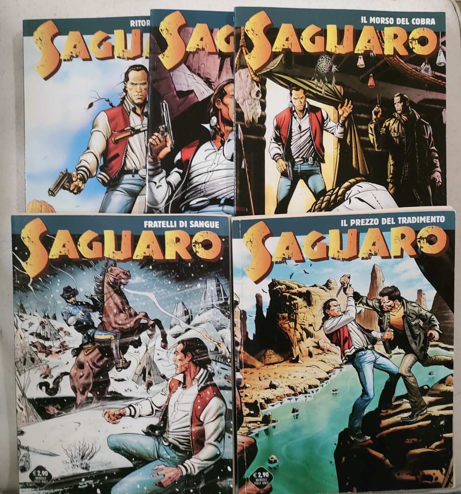 SAGUARO sequenza #1/5 - Sergio Bonelli Editore - Bruno Enna