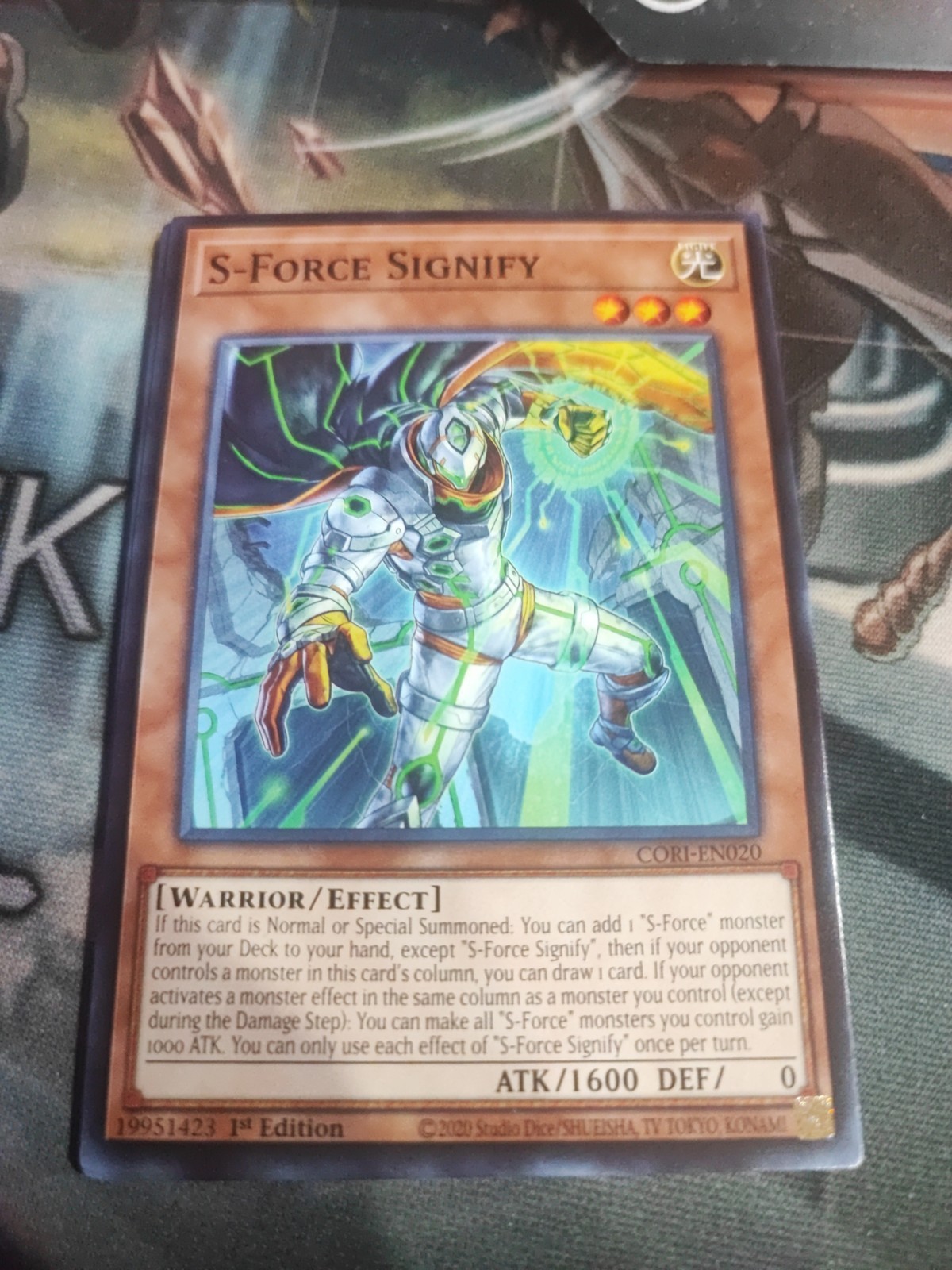 Yugioh CORI-EN020 Forza S Signo Comune