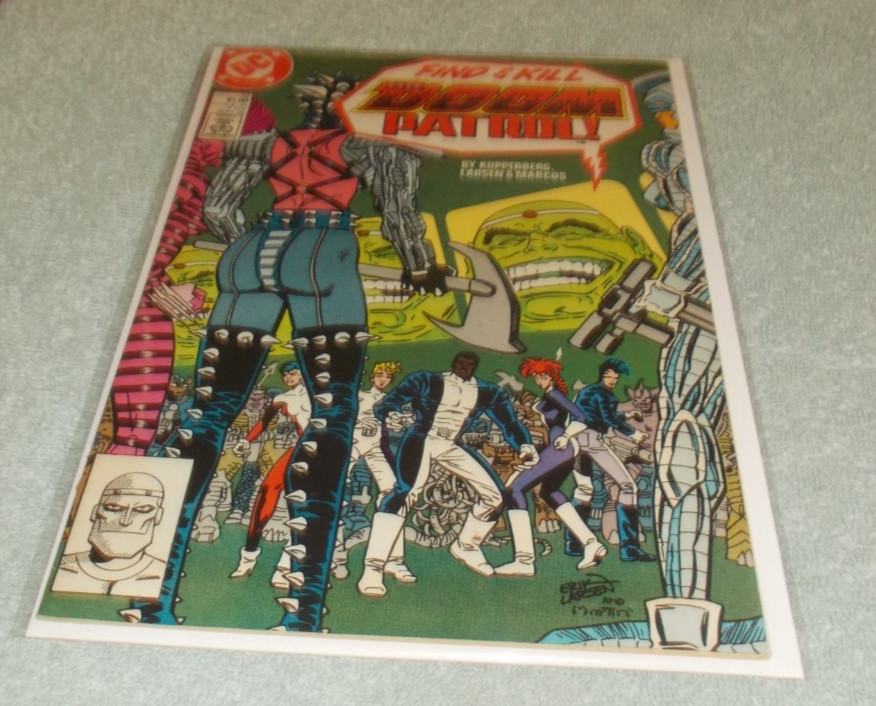 DOOM PATROL # 12 DC COMICS G/VG 1988 ROBOT UOMO RITA CHIEF