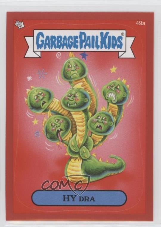 2014 Garbage Pail Kids Series 1 Collector Edition Exclusive Red Metallic a8x