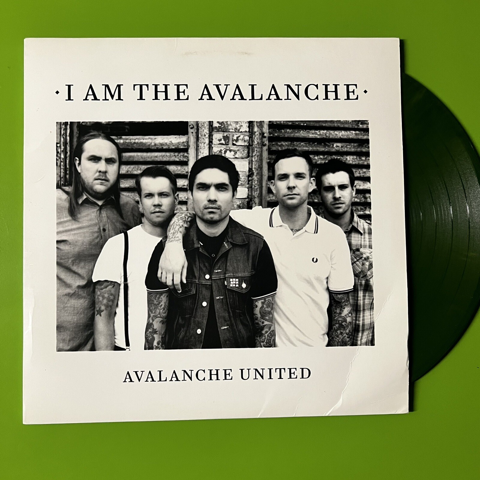 I Am The Avalanche - ‘Avalanche United’ 12” Green LP Rock Hardcore Punk US Indie