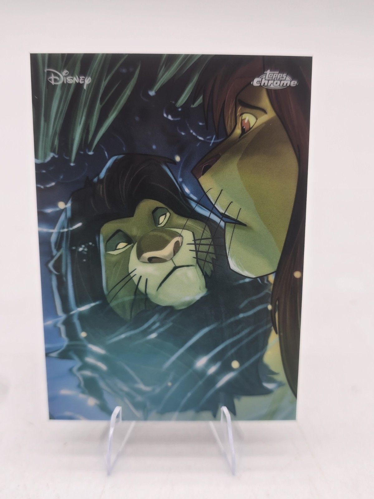 Custodia 2026 Topps Chrome Disney Reflections R-2 Simba & Mufasa SSP Hit Bello!