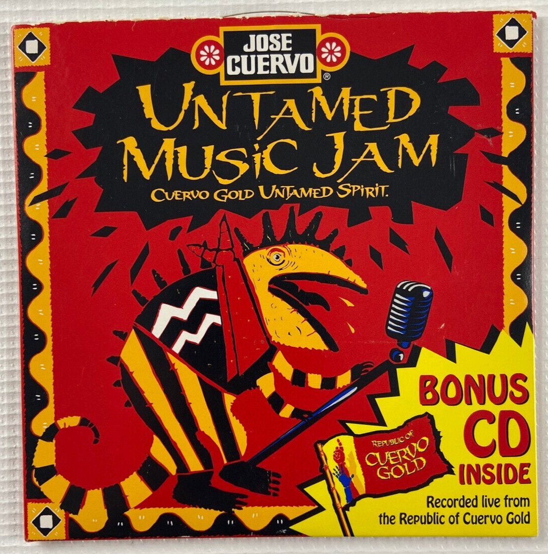Jose Cuervo Untamed Music Jam (1997,CD) Indie Rock Cracker G. Love Special Sauce