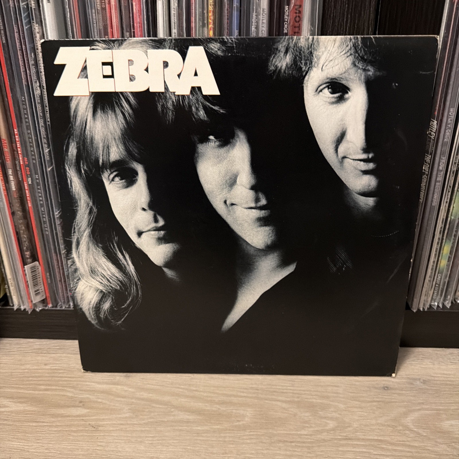 Zebra Self Titled LP 1983 Atlantic 80054-1 Original US Press Ultrasonic Clean